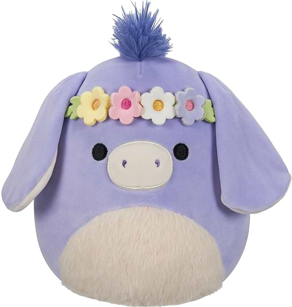 Фото - Мягкая игрушка герой SQUISHMALLOWS ОСЛИК МИЛАНДА 19 см (SQER00833)