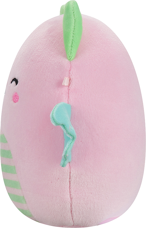 Фото - Мягкая игрушка животное SQUISHMALLOWS РОЗОВЫЙ ДИНО 13 см (SQER01180)