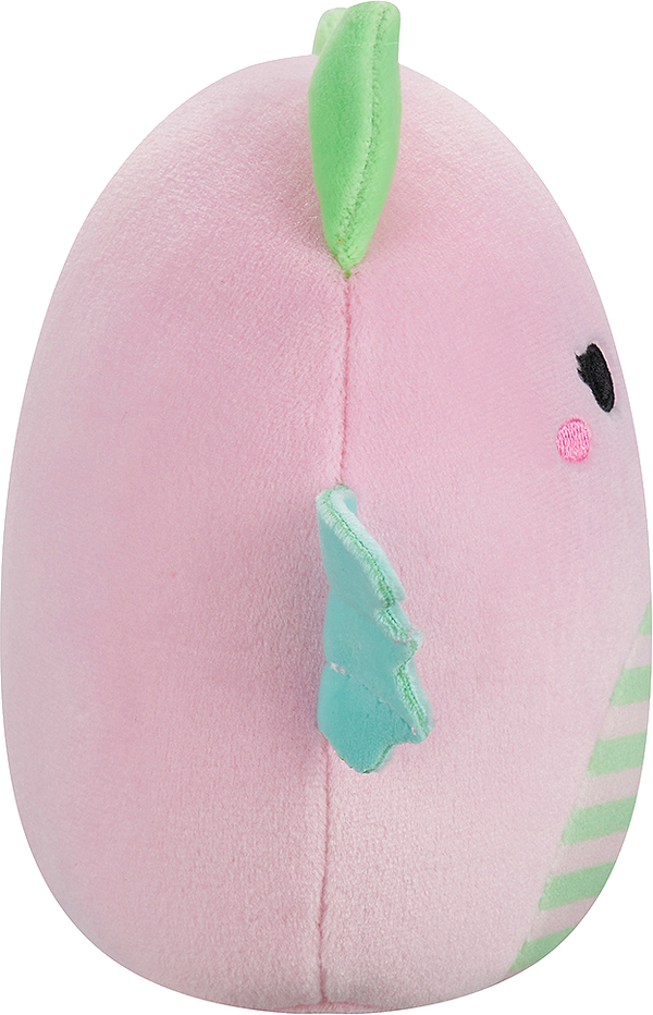 Фото - Мягкая игрушка животное SQUISHMALLOWS РОЗОВЫЙ ДИНО 13 см (SQER01180)