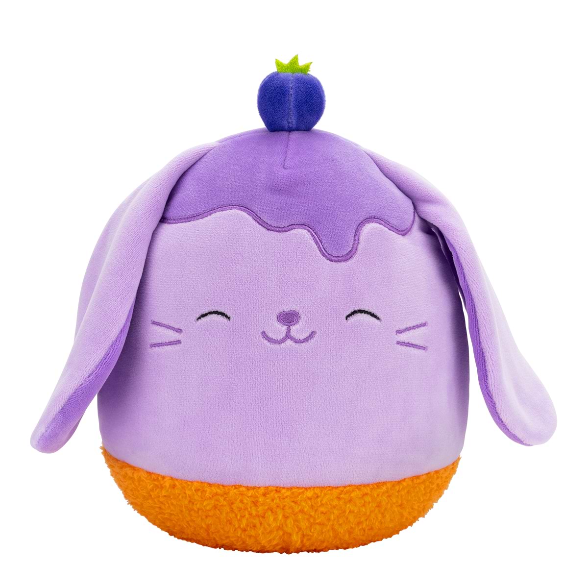 М'яка іграшка SQUISHMALLOWS ЧОРНИЧНИЙ КРОЛИК 19 см (SQER01208)