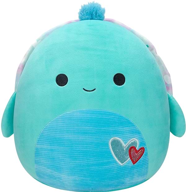Фото - М'яка іграшка SQUISHMALLOWS ЧЕРЕПАХА КАСКАД 19 см (SQVA00840)