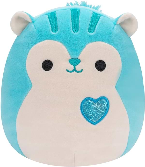 Фото - М'яка іграшка SQUISHMALLOWS БІЛКА САНТЬЯГО 19 см (SQVA00852)
