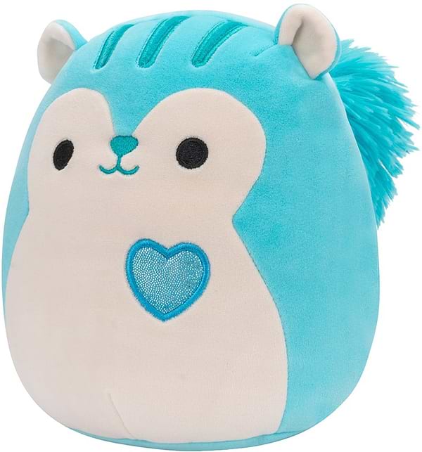 Фото - М'яка іграшка SQUISHMALLOWS БІЛКА САНТЬЯГО 19 см (SQVA00852)