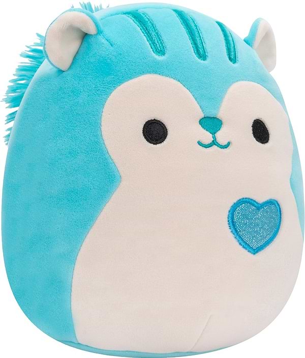 Фото - М'яка іграшка SQUISHMALLOWS БІЛКА САНТЬЯГО 19 см (SQVA00852)