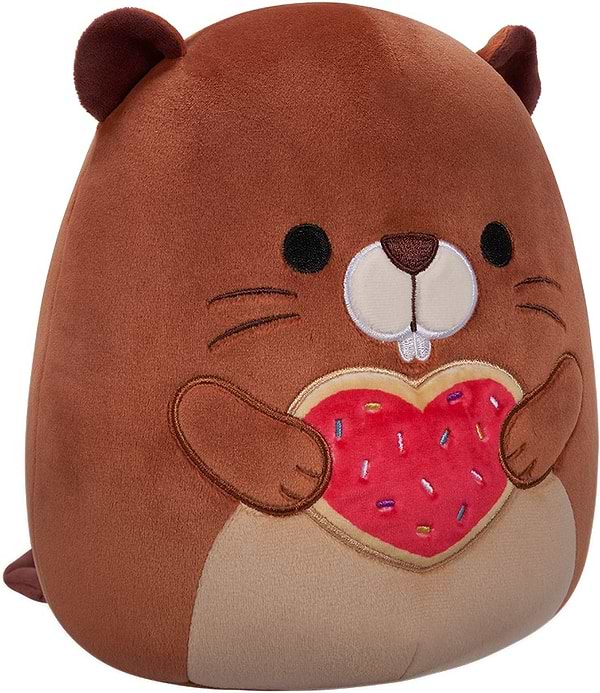 Фото - М'яка іграшка герой SQUISHMALLOWS БОБЕР ЧІП 19 см (SQVA00856)
