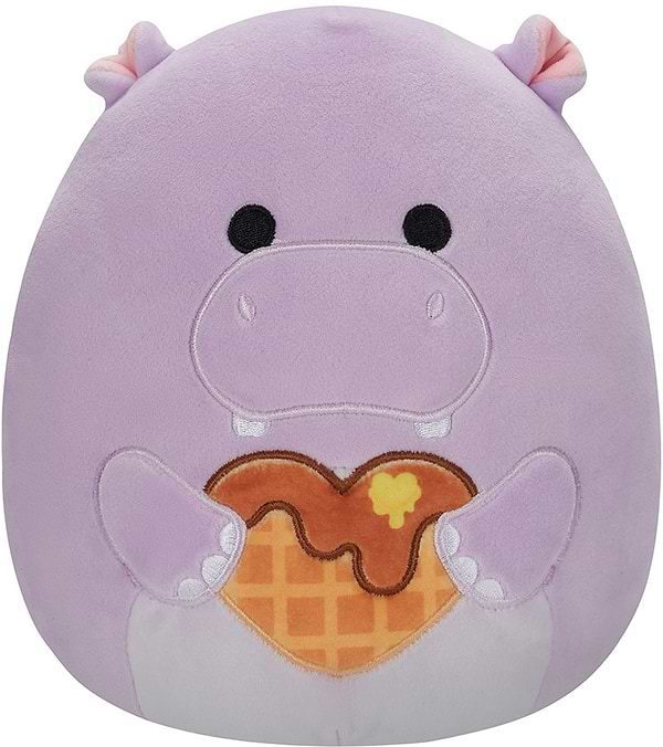 Фото - М'яка іграшка SQUISHMALLOWS БЕГЕМОТ ХАННА 19 см (SQVA00859)