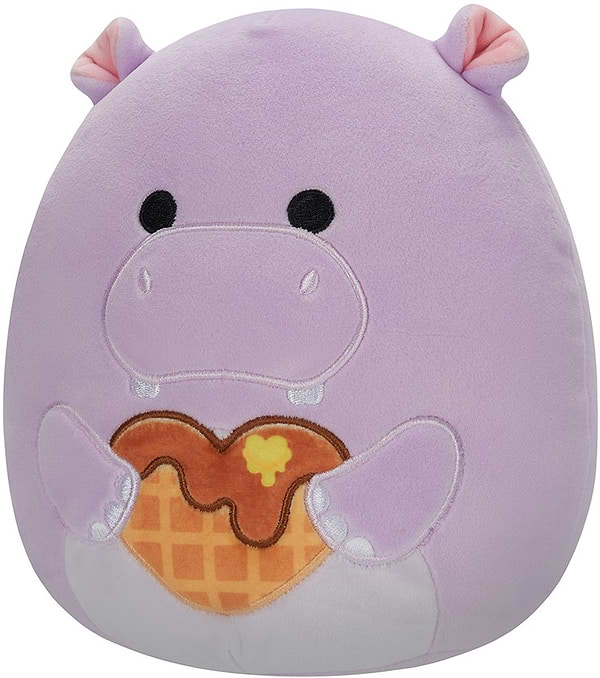 Фото - М'яка іграшка SQUISHMALLOWS БЕГЕМОТ ХАННА 19 см (SQVA00859)