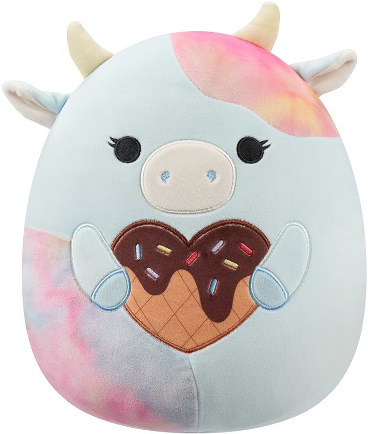 Мягкая игрушка SQUISHMALLOWS КОРОВКА КАЭДИЯ 19 см (SQVA00861)