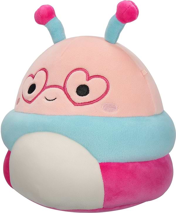 Фото - М'яка іграшка SQUISHMALLOWS ГУСЕНИЦЯ ГРИФІТ 13 см (SQVA00805)