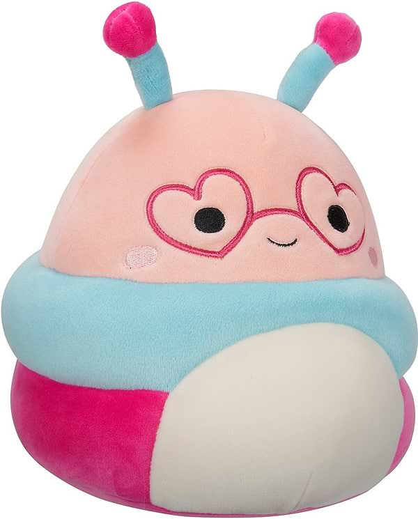 Фото - М'яка іграшка SQUISHMALLOWS ГУСЕНИЦЯ ГРИФІТ 13 см (SQVA00805)