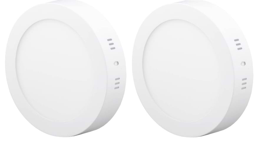 Світлодіодний світильник Євросвітло 12Вт коло LED-SR-170-12 4200К 2 шт. (000059015)