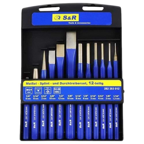 Зубило S&R 12 шт. (282283012)