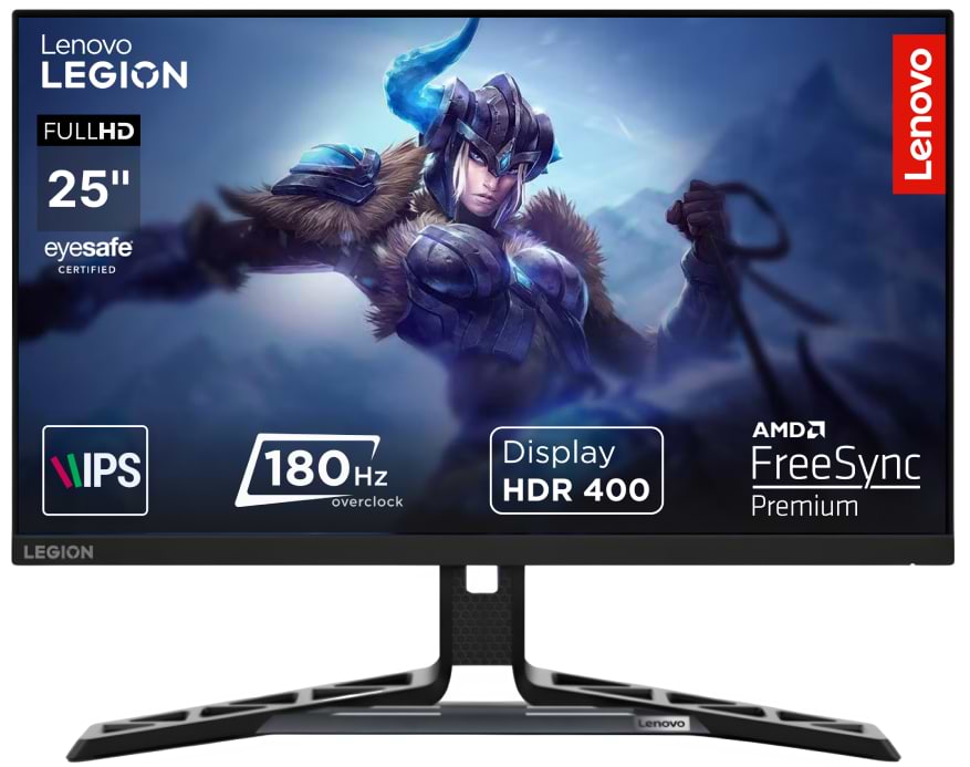 Монітор ігровий Lenovo Legion R25i-30 (67B7GACBUA) - Фото 1