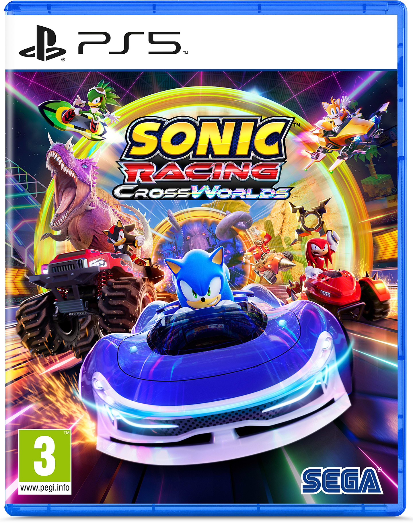 Ігровий диск PS5 Sonic Racing: CrossWorlds - Фото 1