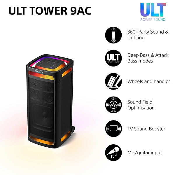 Фото - Комп'ютерна акустика звичайна 2.0 Sony ULT TOWER 9AC (SRSULT900AC.AF1)