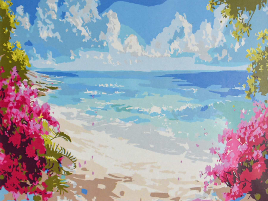 Фото - Картина по номерам Strateg Морской бриз 30х40 (SS-1333)