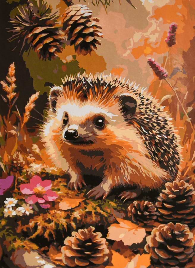 Картина по номерам Strateg Тихий житель леса 30х40 (SS-1348)