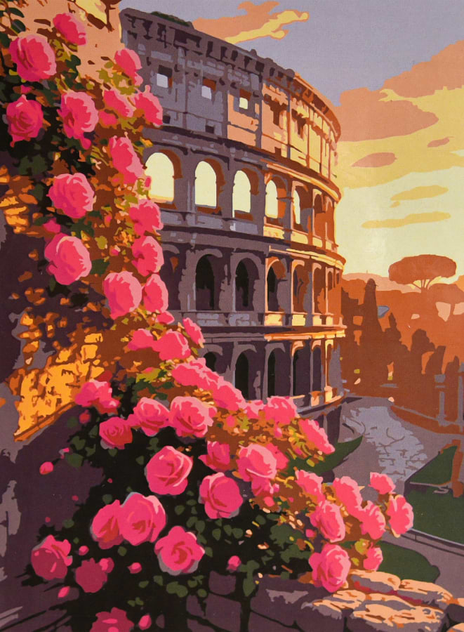 Картина по номерам Strateg Древность и нежность 30х40 (SS-1351)