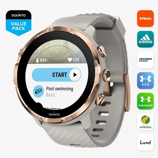 Фото - Мікропошкодження - Смарт-годинник Suunto 7 SANDSTONE ROSEGOLD