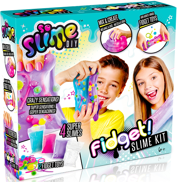 Toys in slime shop