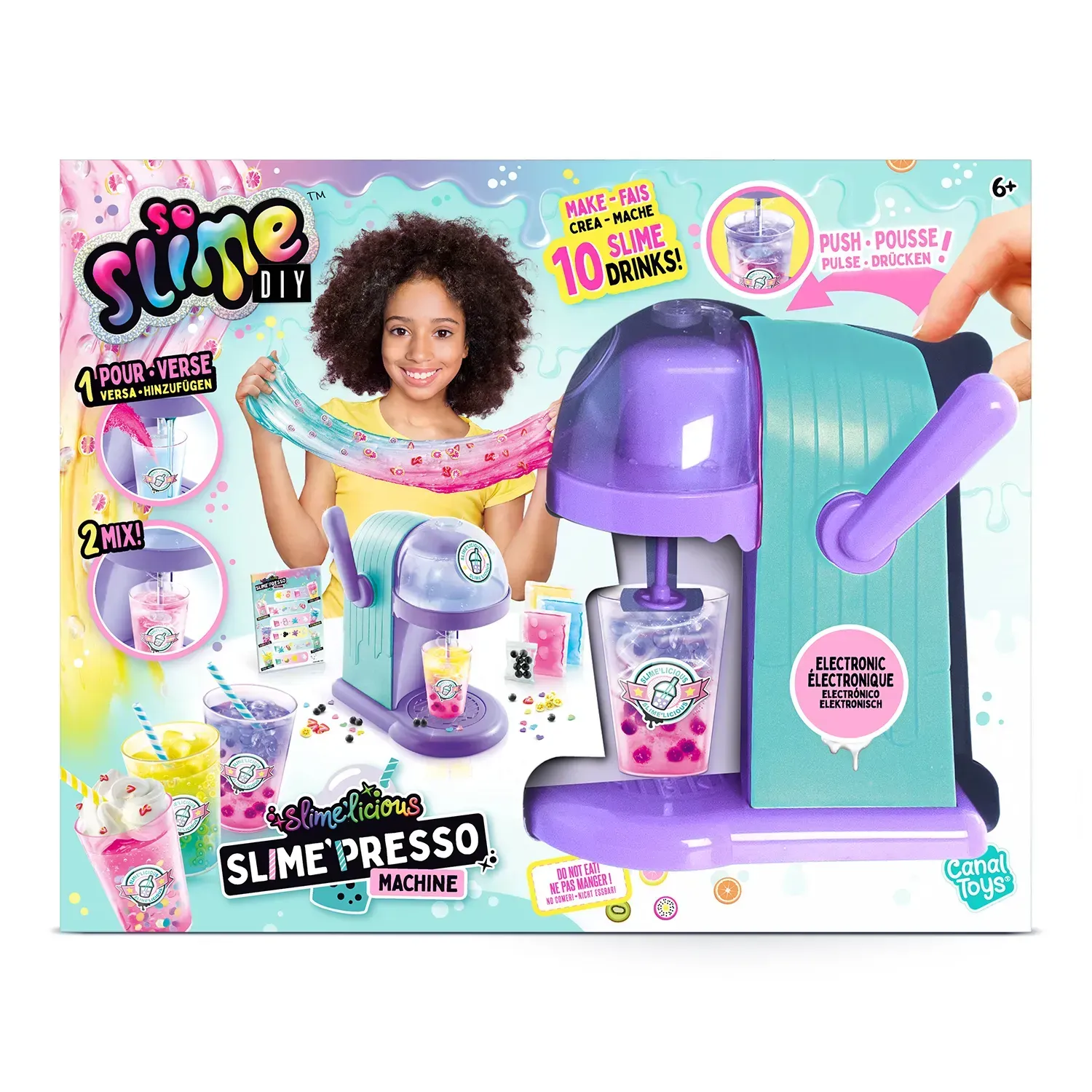 Слайм Canal Toys Slime DIY Фабрика напоїв з блендером (SSC254)