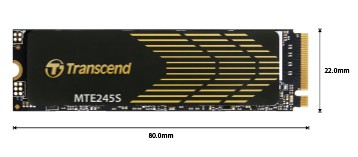 Фото - SSD-накопичувач внутрішній Transcend MTE245S 1TB M.2 2280 Gen4x4 TLC (TS1TMTE245S)