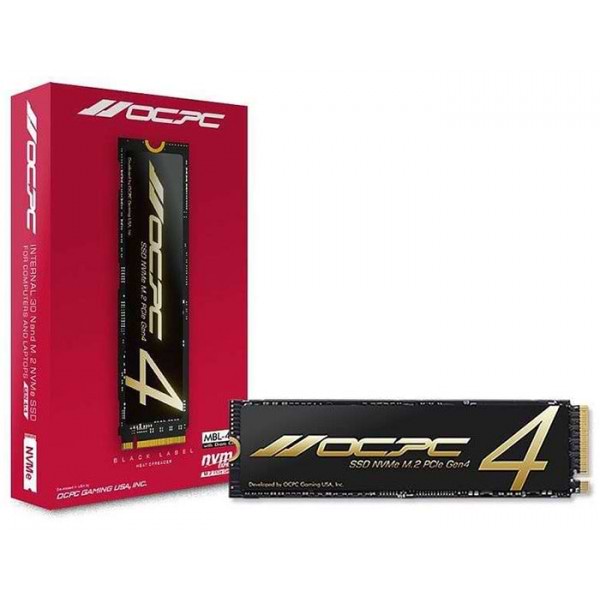 Фото - SSD-накопитель внутренний OCPC MBL-401 Heatsink M.2 2280 512Gb NVMe PCIe 4.0 x4 (SSDMBL401512GB)