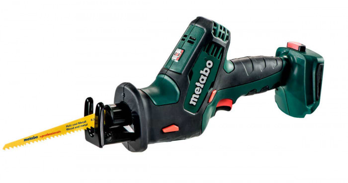 Пила шабельна Metabo SSE 18 LTX COMPACT без АКБ та ЗП (602266890)