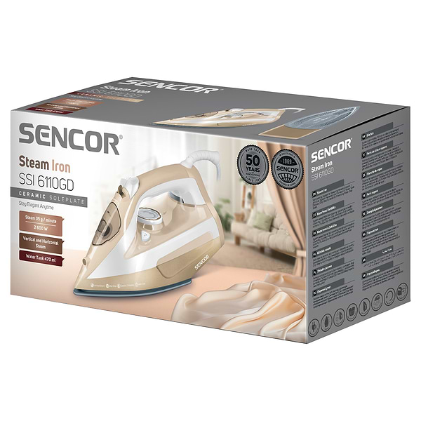 Фото - Праска Sencor SSI 6110GD