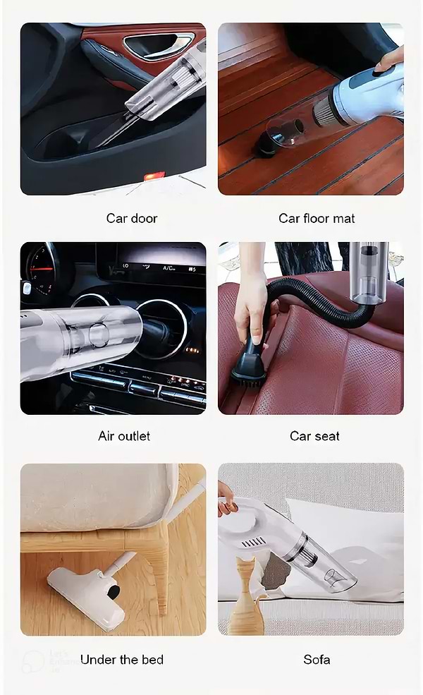 Фото - Уценка - Пылесос ручной для автомобиля Suitu ST-113 CG