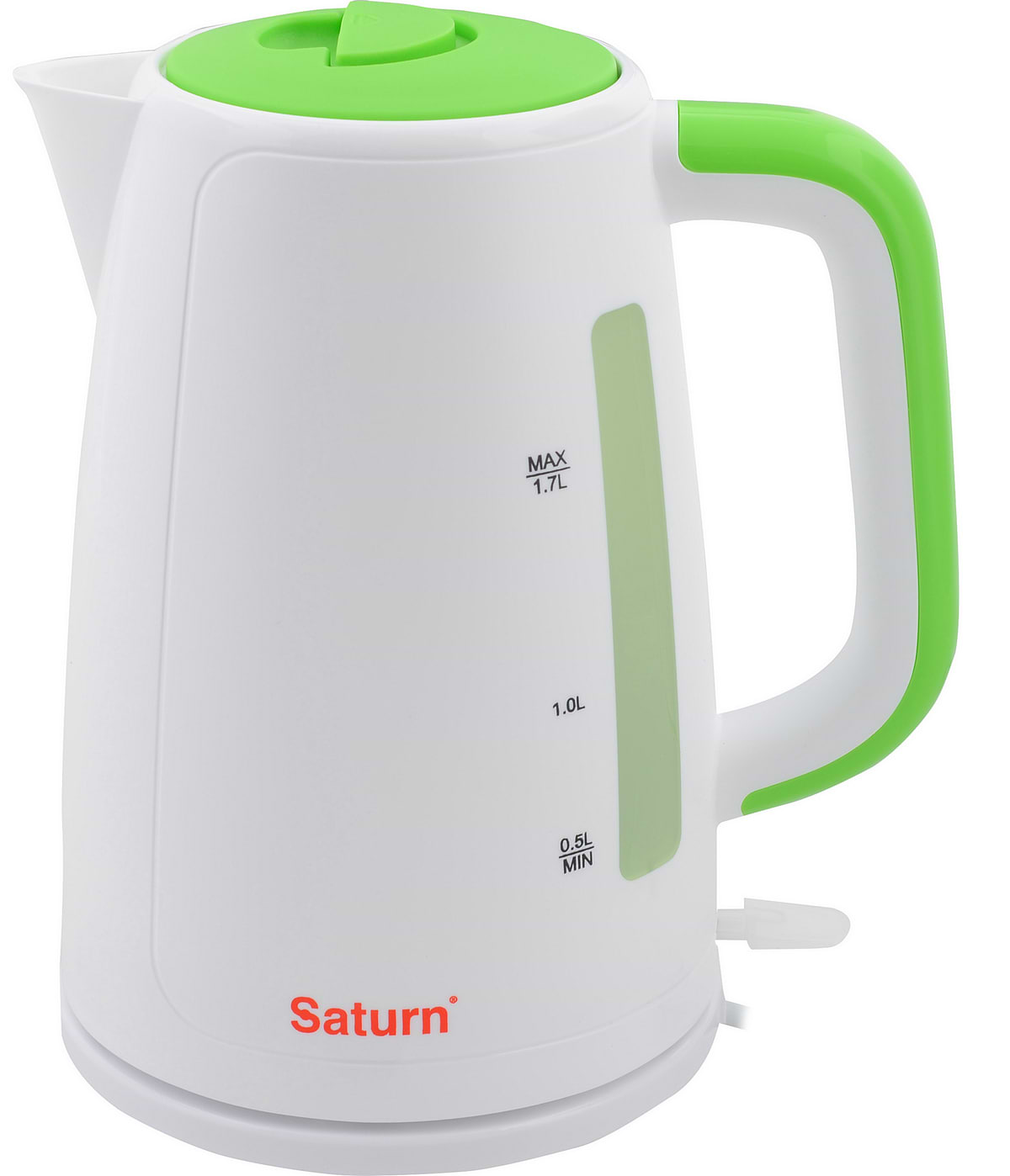 Електричний чайник Saturn ST-EK8435 White/LGreen