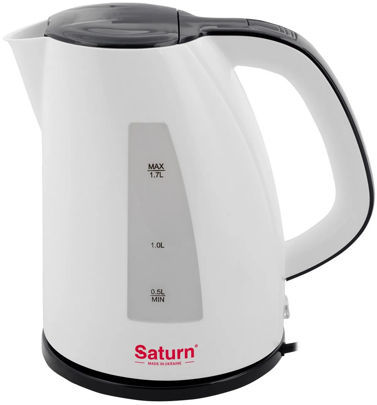 Електричний чайник Saturn ST-EK8436 White/Black