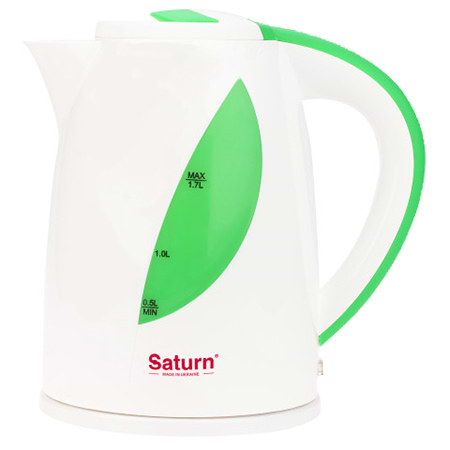 Фото - Электрический чайник Saturn ST-EK8437U White/Lt.Green