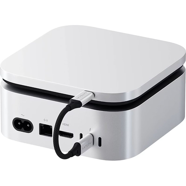 Фото - Мультимедіа док-станція Satechi USB4 Slim NVMe SSD Enclosure Silver (ST-EU4SNSS)