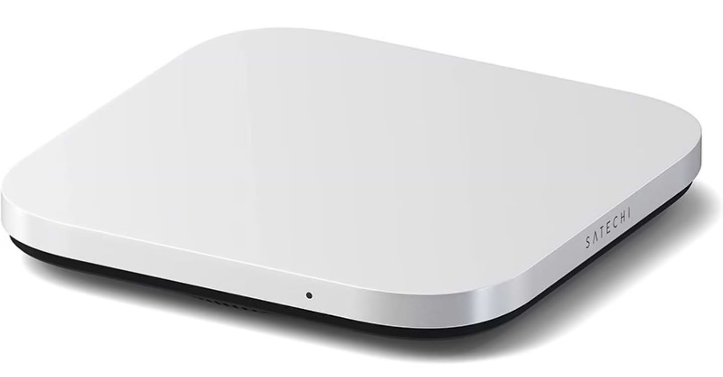 Мультимедіа док-станція Satechi USB4 Slim NVMe SSD Enclosure Silver (ST-EU4SNSS)