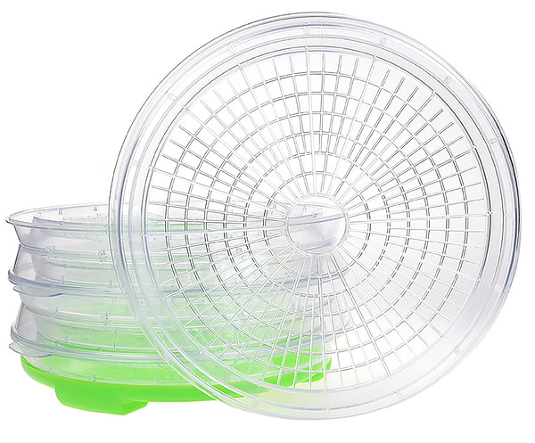 Фото - Сушилка для фруктов и овощей Saturn ST-FP0112(салатовий з прозорим)