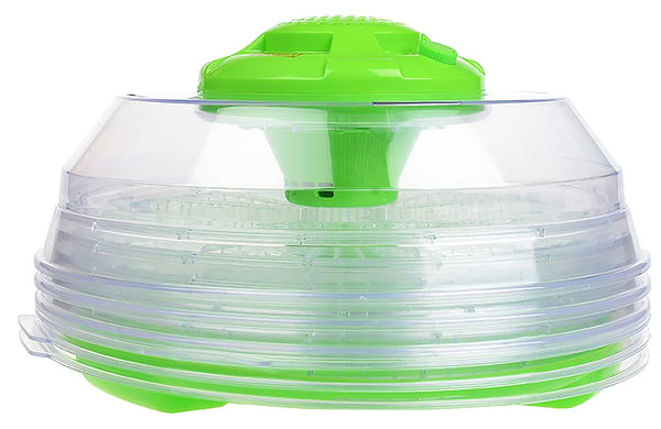 Фото - Сушилка для фруктов и овощей Saturn ST-FP0112(салатовий з прозорим)