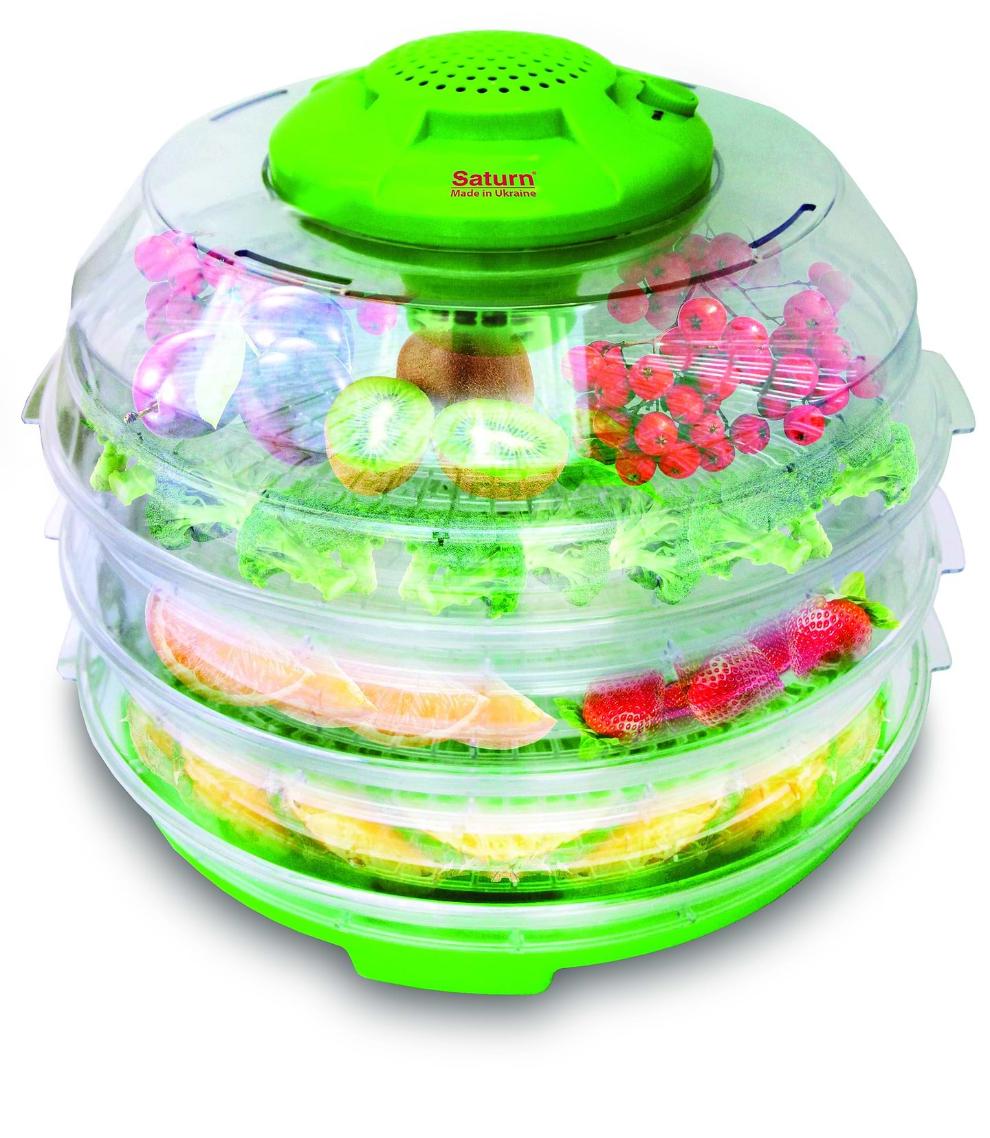 Сушилка для фруктов и овощей Saturn ST-FP0113 Green