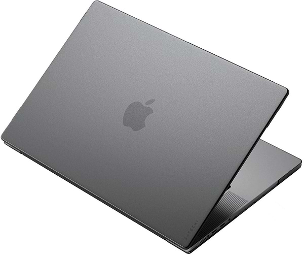 Фото - Чехол-накладка для ноутбука Satechi Eco-Hardshell Case Dark for MacBook Pro 16" M1-M4 (ST-MBP16DR)
