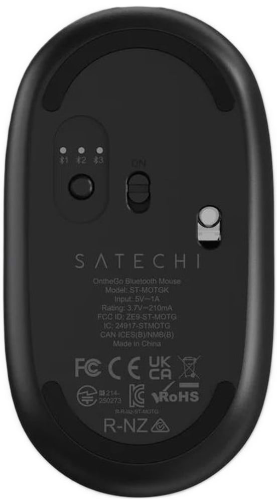 Фото - Мышь беспроводная Satechi OntheGo Bluetooth Mouse Black (ST-MOTGK)