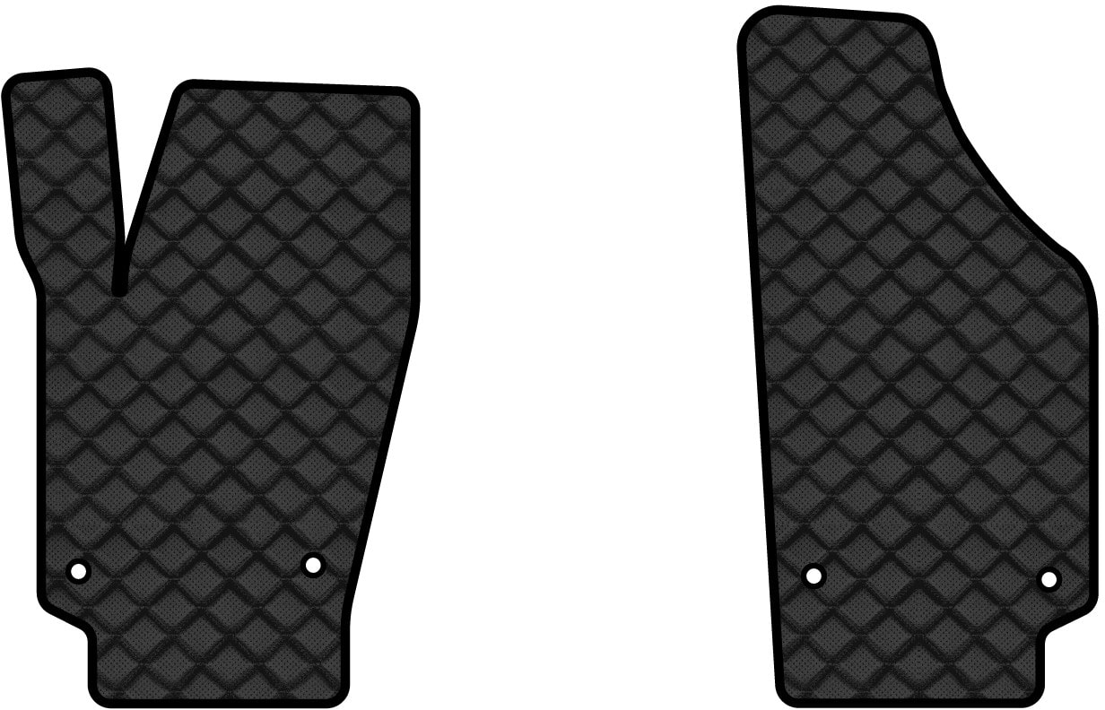 Коврики из экокожи в салон авто передние EVAtech ECO для Ibiza (6J) Seat 2008-2017 4 поколение Combi EU ST12248AV2AV4BBB