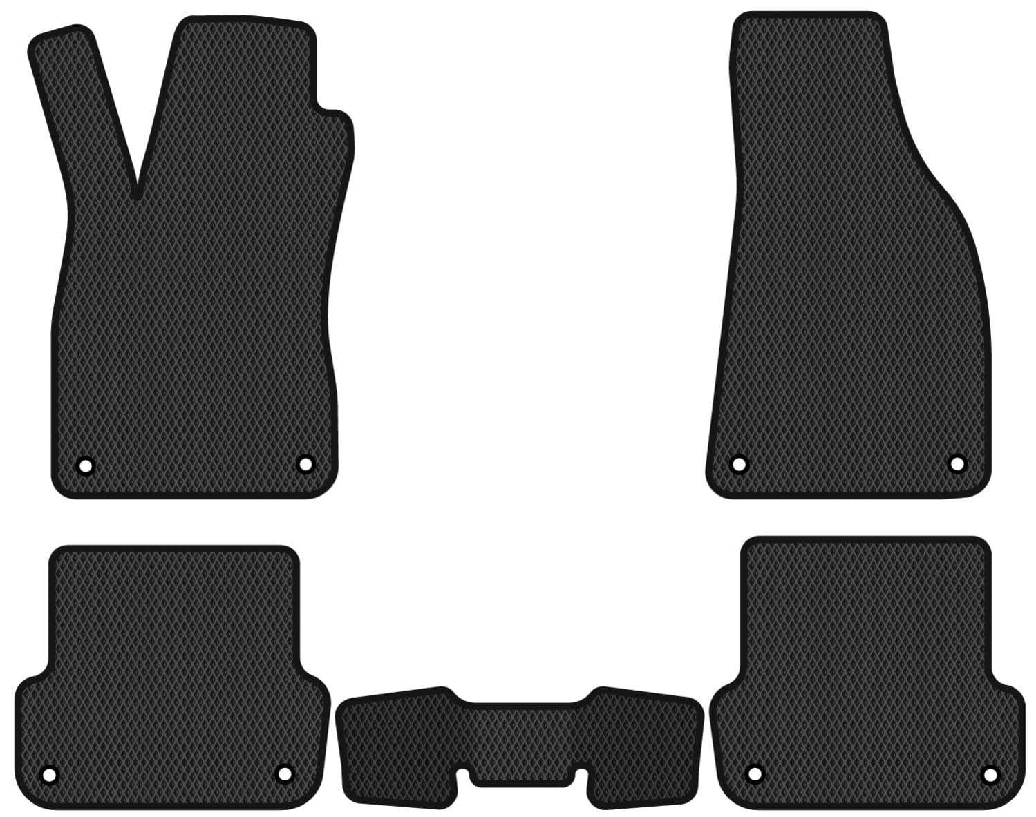 EVA килимки в салон авто EVAtech для Exeo AT Seat 2008-2013 1 покоління Combi EU ST33143CV5AV8RBB