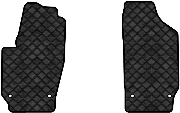 Фото - Коврики из экокожи в салон авто передние EVAtech ECO для Ibiza (6L) Seat 2002-2008 3 поколение Htb EU ST51138AG2AV4BBB