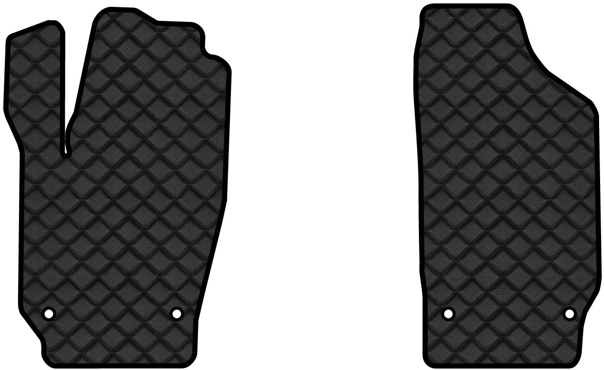 Коврики из экокожи в салон авто передние EVAtech ECO для Ibiza (6L) Seat 2002-2008 3 поколение Htb EU ST51138AV2AV4BBB