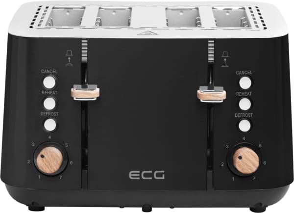 Фото - Тостер ECG ST 4768 Timber Black