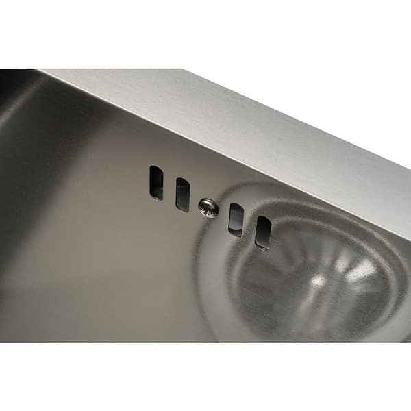 Фото - Мийка кухонна GRANADO Under top mini STEEL S201 black