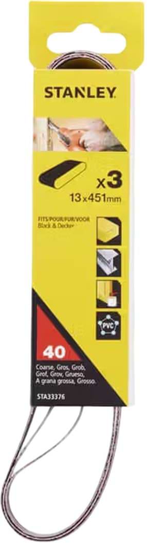 Фото - Лента шлифовальная Stanley FatMax 451х13 мм 3 шт. (STA33376)