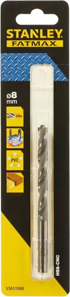 Свердло Stanley FATMAX 8 мм (STA51088)