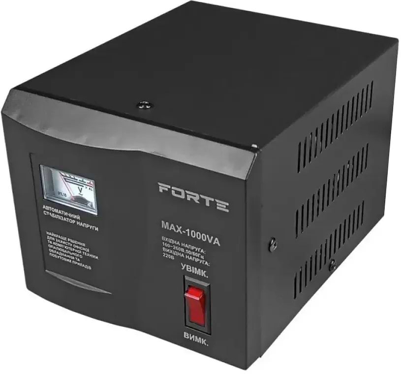 Стабилизатор напряжения Forte MAX-1000VA New - Фото 1