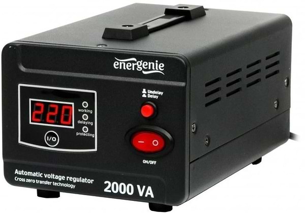 Фото - Стабілізатор напруги EnerGenie EG-AVR-D2000-01
